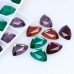 DZ 1310 triangle shape with 2 hole flatback stone 
