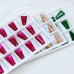 DZ 1777 with 2 hole trapezoid ccrystal AB flat back stone 10.8*19mm DZ 1777 with 2 hole trapezoid ccrystal AB flat back stone 10.8*19mm