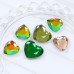DZ-1025 flat back heart crystal fancy stones