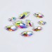 DZ 3066 12X6 MM Navette shape crystal sew on stone 