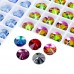 DZ 3041 12 mm  rivoli  shape crystal  flat back stone 
