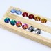 DZ 3041 12 mm  rivoli  shape crystal  flat back stone 
