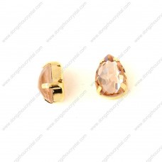 drop crystal fancy stone 6*8 mm with claw 