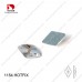 DZ-1154HF crystal color rhombus cut glass hotfix rhinestones for clothing