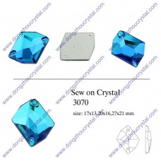 DZ 3070 cosmic shape crystal sew on stone 